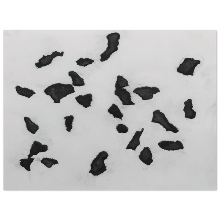 Jean Arp - According to the Laws of Chance  75x100 cm / 30x40inches Fine Art Poster