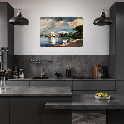 SALT KETTLE BERMUDA - Winslow Homer Acrylic Print - 70x100 cm / 28x40″ inches