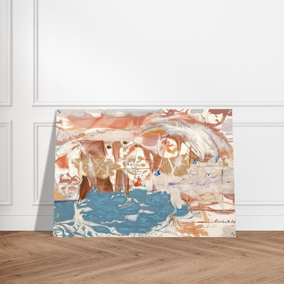 Dawn After the Storm, 1957- - Helen Frankenthaler Acrylic Print - 70x100 cm / 28x40″ inches