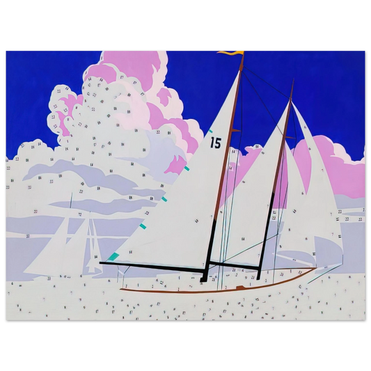 Andy Warhol - Do It Yourself  Sailboats  Fine Art Poster