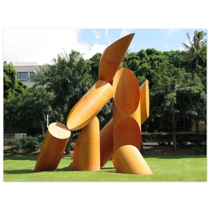 Alexander Liberman - Gate of Hope - 1972  75x100 cm / 30x40inches Fine Art Poster
