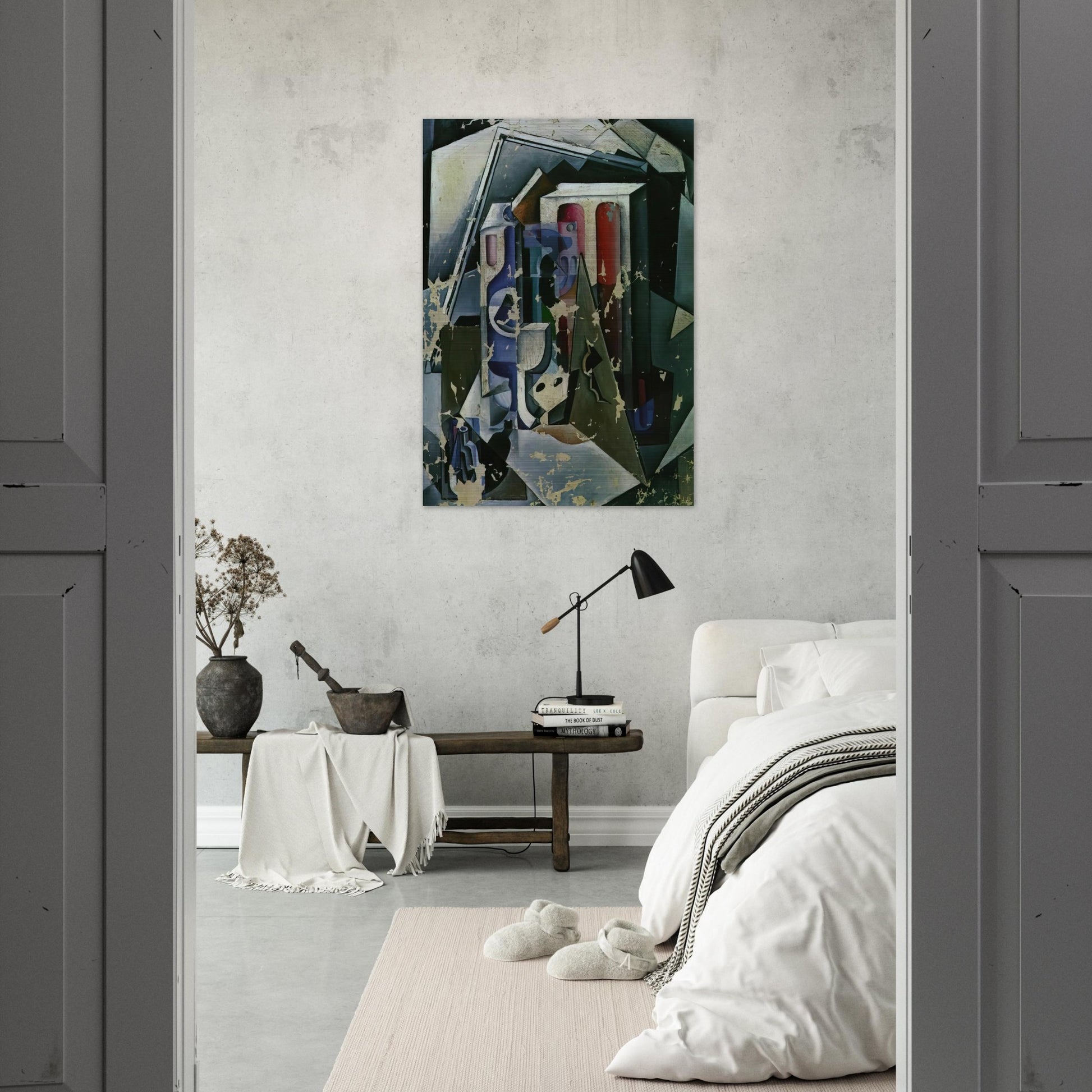 STILL LIFE 8 - Salvador Dali Brushed Aluminum Print - 70x100 cm / 28x40 inches | Salvador Dali Aluminum Print | Salvador Dali Prints