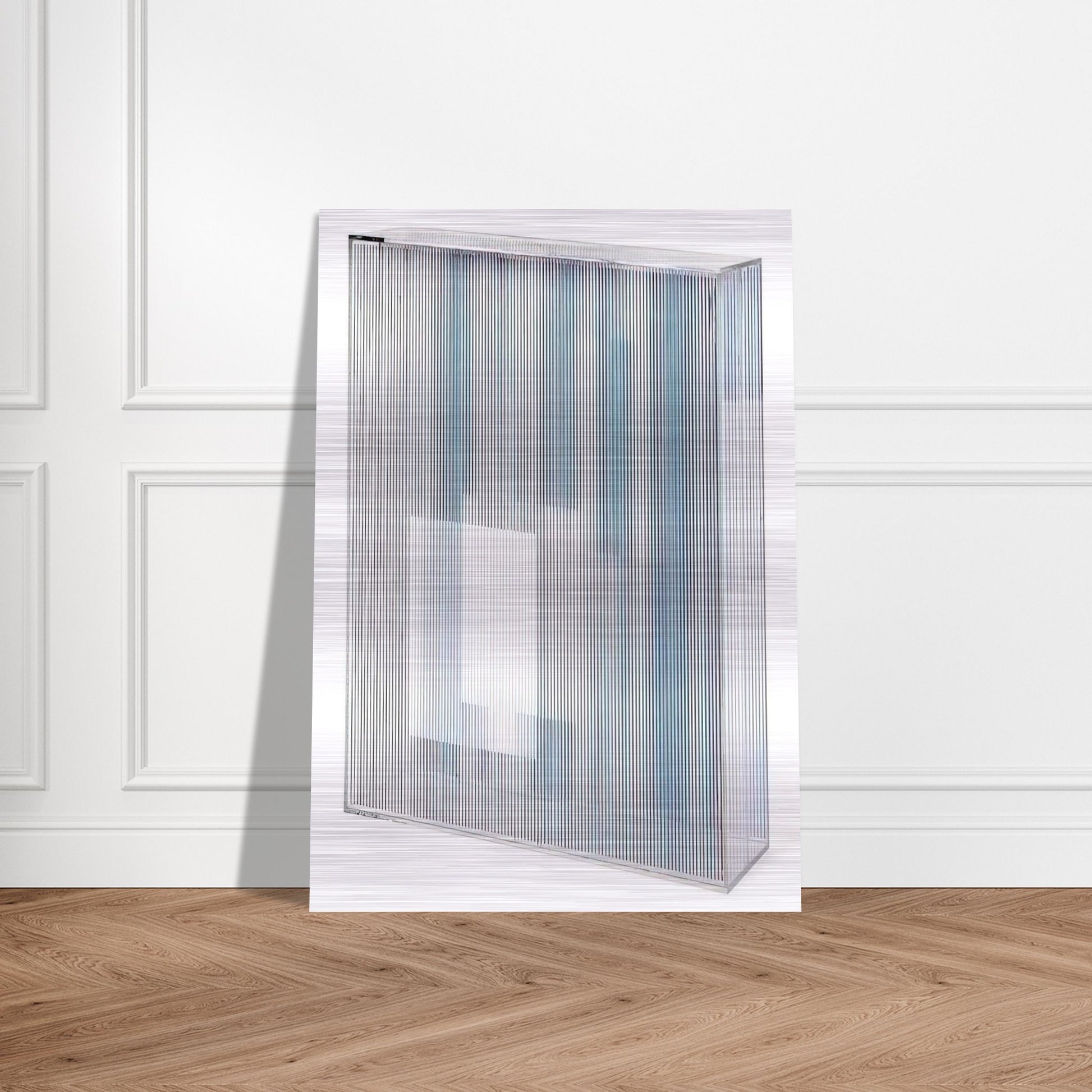 LA BOITE 1967 - Jesus Rafael Soto Brushed Aluminum Print - 70x100 cm / 28x40 inches | Jesus Rafael Soto Aluminum Print | Jesus Rafael Soto Prints