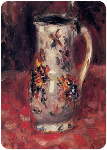 Jug By Pierre-Auguste Renoir Pack of 10 Post Cards | Pierre-Auguste Renoir Post Cards | A6 (10.5 x 14.8 cm) - 4.1 x 5.8 inches