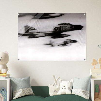 PHANTOM INTERCEPTORS - Gerhard Richter Acrylic Print - 70x100 cm / 28x40″ inches