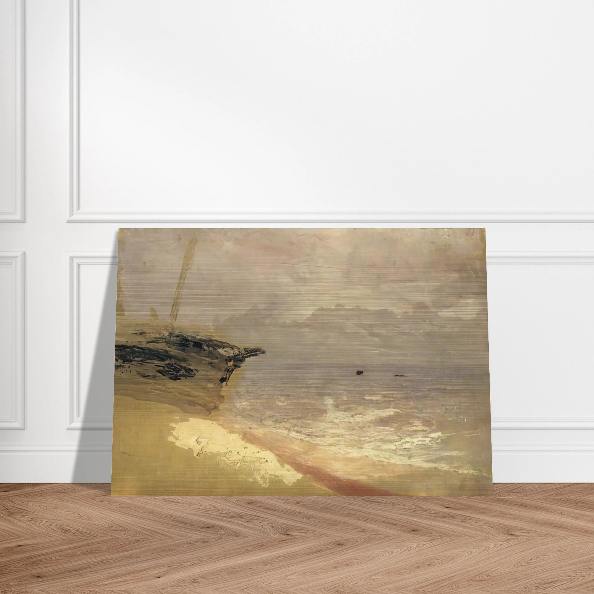 Sea. Gloomy Day - Arkhyp Kuindzhi Brushed Aluminum Print - 70x100 cm / 28x40 inches | Arkhyp Kuindzhi Aluminum Print | Arkhyp Kuindzhi Prints
