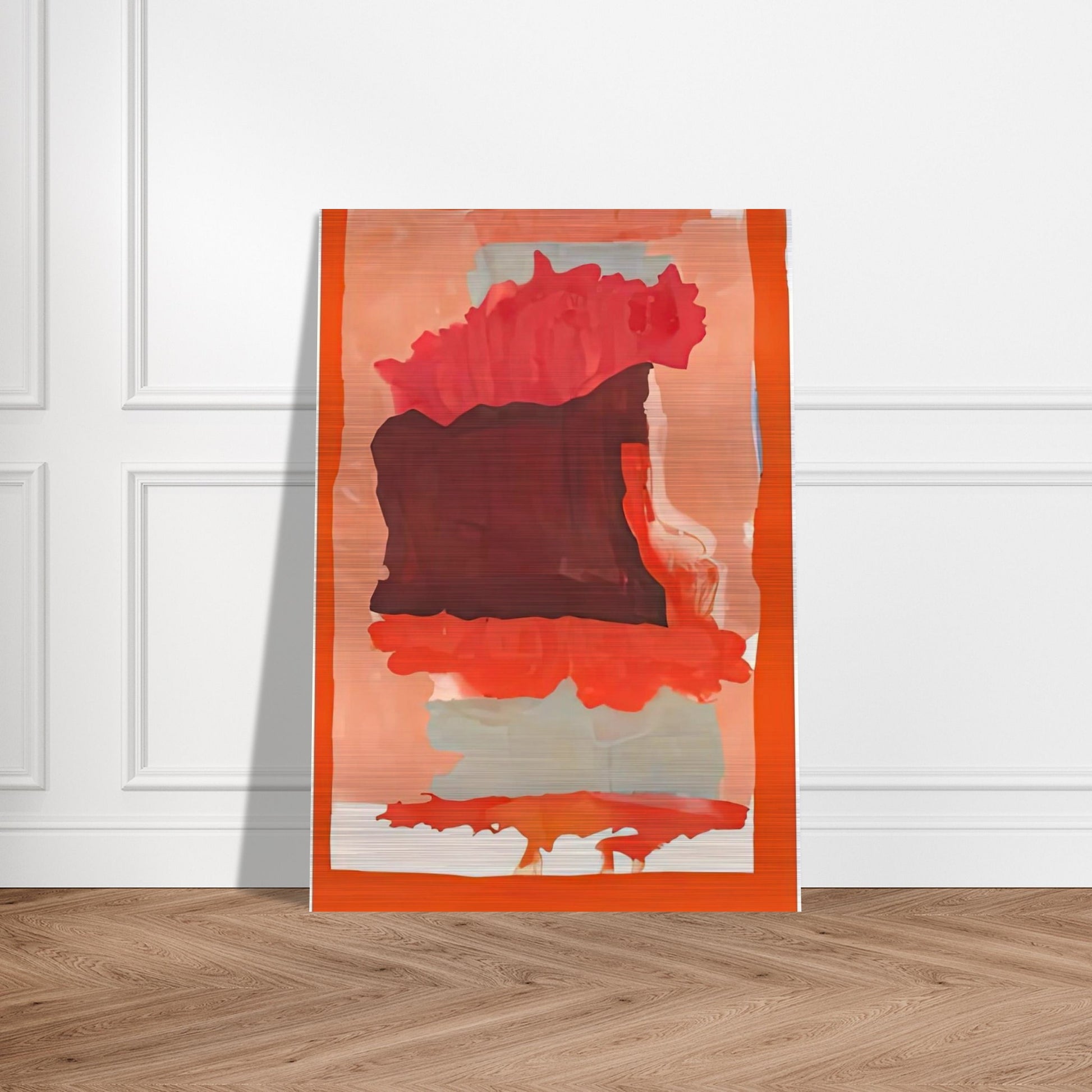 Cape Orange, 1964- - Helen Frankenthaler Brushed Aluminum Print - 70x100 cm / 28x40 inches | Helen Frankenthaler Aluminum Print | Helen Frankenthaler Prints