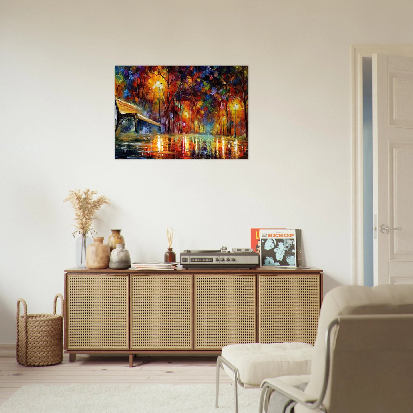 Leonid Afremov - Leonid Afremov Brushed Aluminum Print - 70x100 cm / 28x40 inches | Leonid Afremov Aluminum Print | Leonid Afremov Prints
