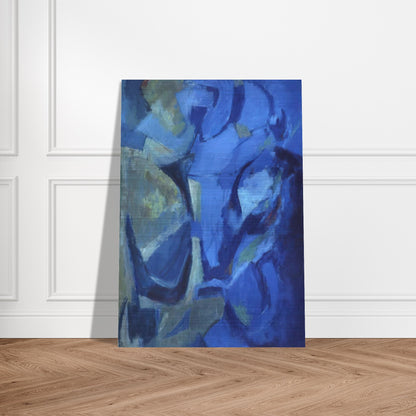 THE STORMY SEA 1958 - Alma Woodsey Thomas Brushed Aluminum Print - 70x100 cm / 28x40 inches | Alma Woodsey Thomas Aluminum Print | Alma Woodsey Thomas Prints