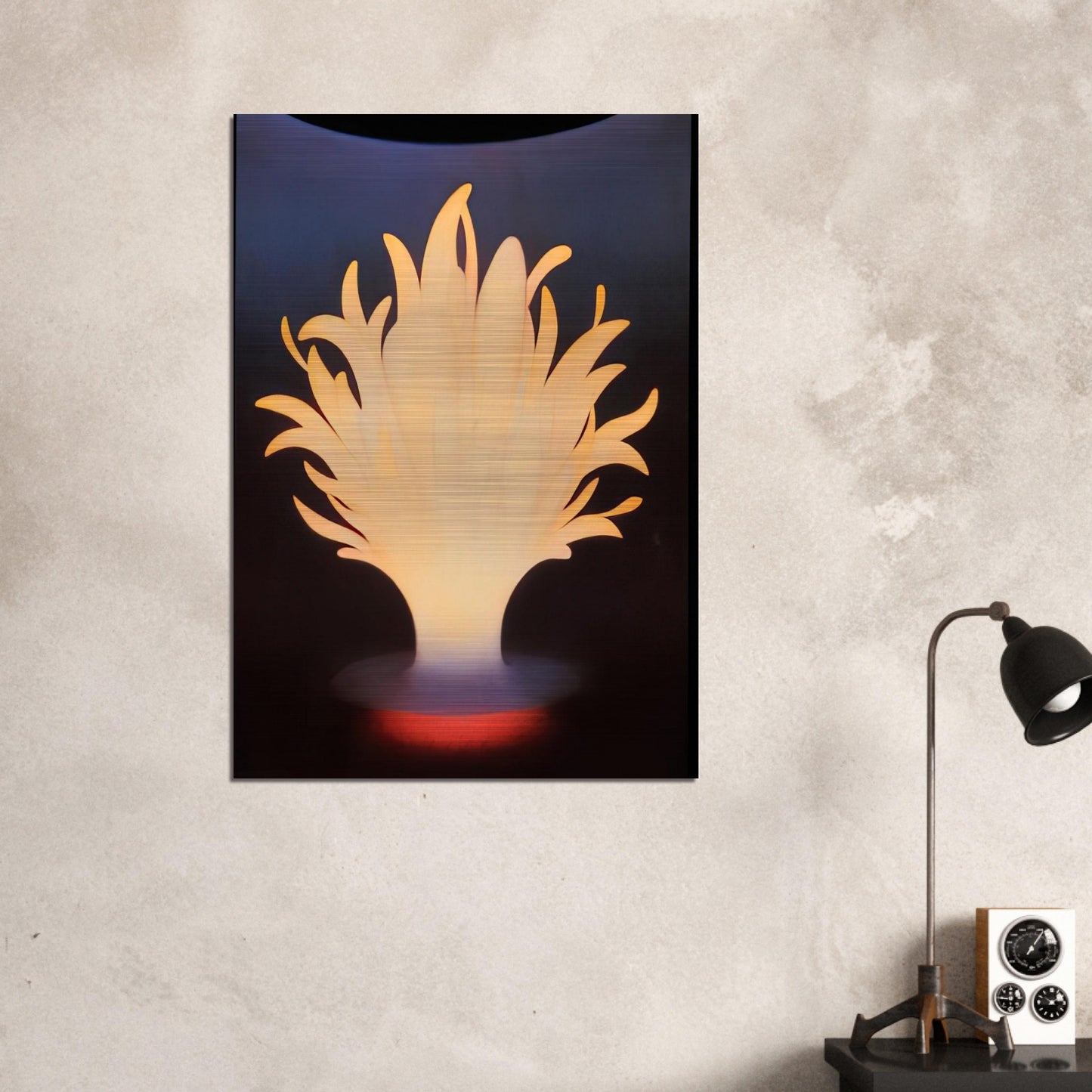 The Voice - 1930 - Agnes Lawrence Pelton Brushed Aluminum Print - 70x100 cm / 28x40 inches | Agnes Lawrence Pelton Aluminum Print | Agnes Lawrence Pelton Prints
