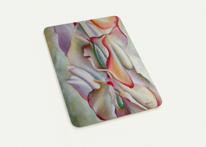Pink Sweet Peas By Georgia O'Keeffe Pack of 10 Post Cards | Georgia O'Keeffe Post Cards | A6 (10.5 x 14.8 cm) - 4.1 x 5.8 inches