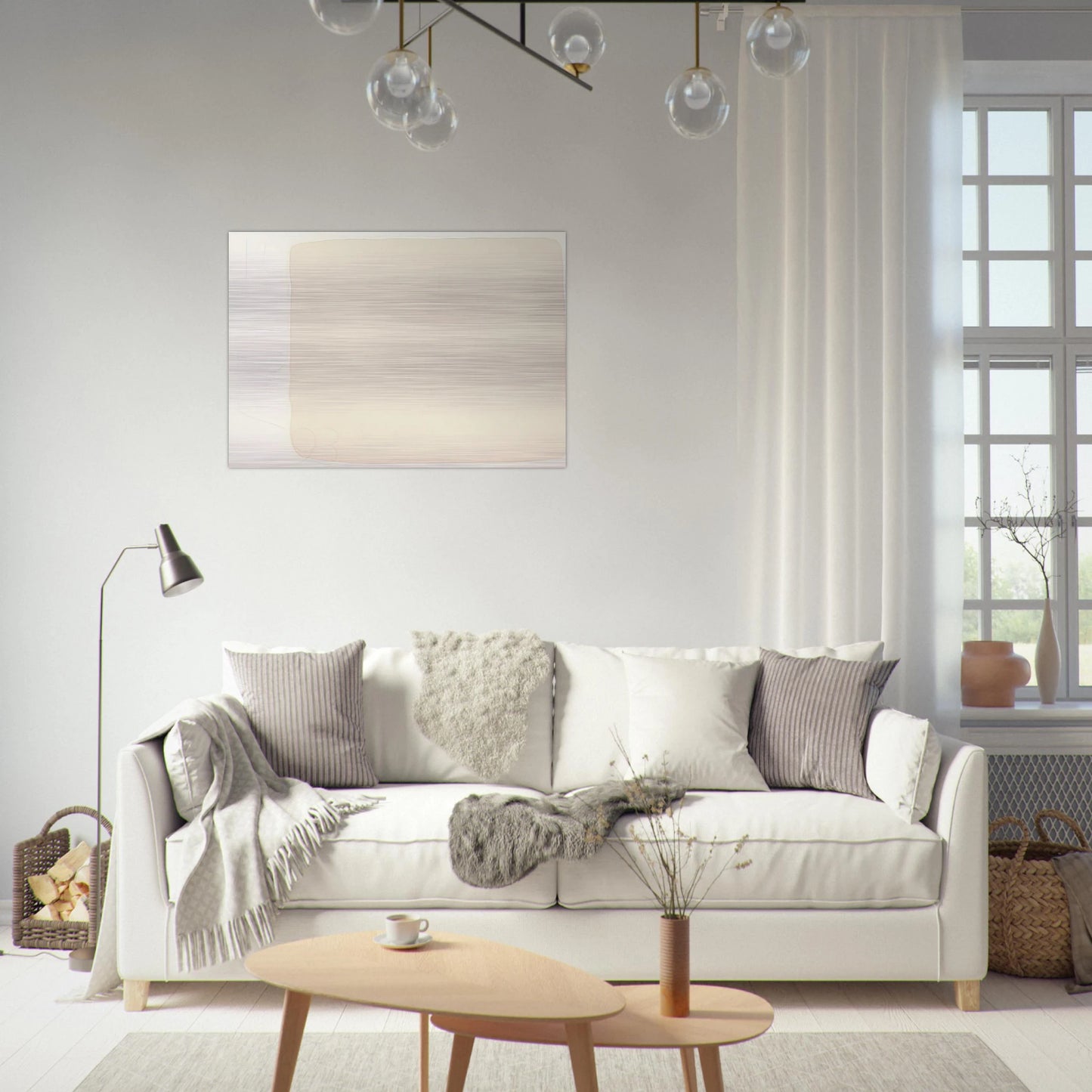 Untitled, from BAM III - Robert Ryman Brushed Aluminum Print - 70x100 cm / 28x40 inches | Robert Ryman Aluminum Print | Robert Ryman Prints