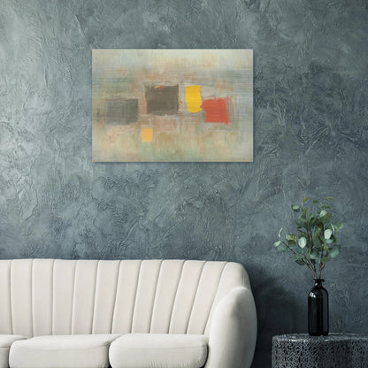NUMBER 6 1956 - Esteban Vicente Brushed Aluminum Print - 70x100 cm / 28x40 inches | Esteban Vicente Aluminum Print | Esteban Vicente Prints