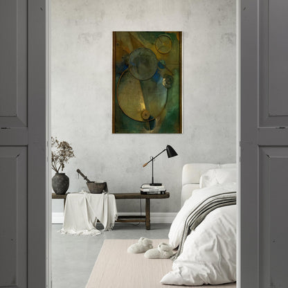 REVOLVING 1919 - Kurt Schwitters Brushed Aluminum Print - 70x100 cm / 28x40 inches | Kurt Schwitters Aluminum Print | Kurt Schwitters Prints