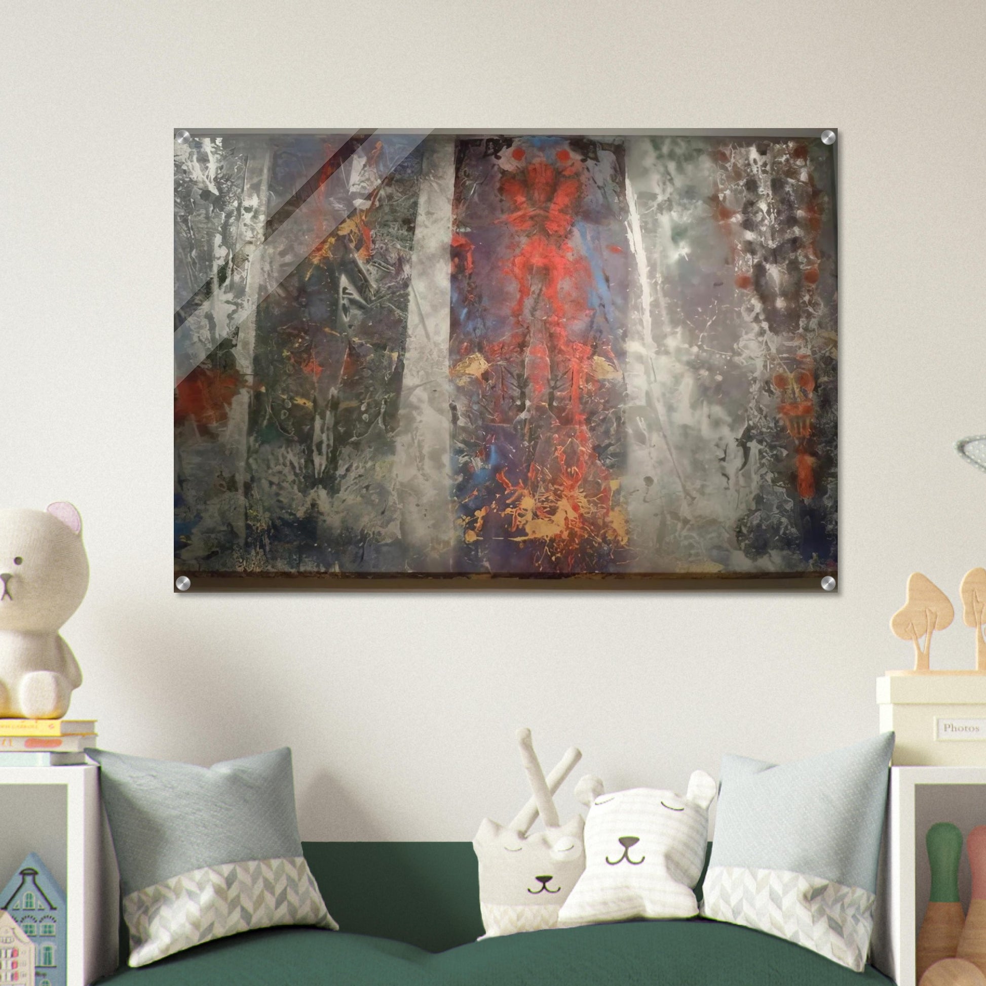Restore - Sam Gilliam Acrylic Print - 70x100 cm / 28x40″ inches