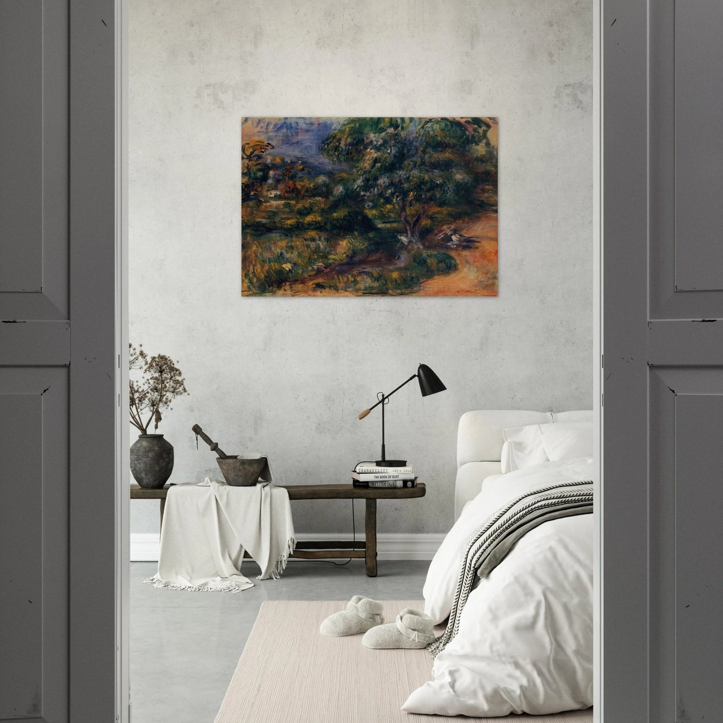 The Beal - Pierre-Auguste Renoir Brushed Aluminum Print - 70x100 cm / 28x40 inches | Pierre-Auguste Renoir Aluminum Print | Pierre-Auguste Renoir Prints