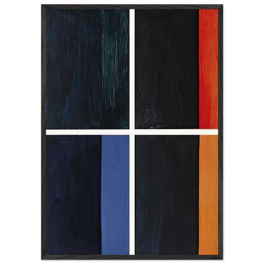 Vertigo - 1988 - Gunther Forg 70x100 cm / 28x40 inches Framed Art Print – Black Wooden Frame