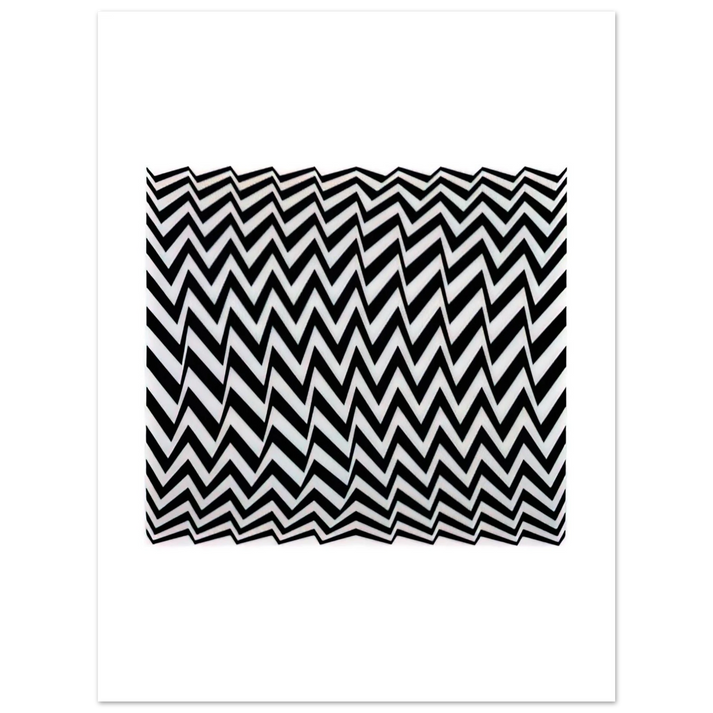 Bridget Riley - FRAGMENT 3 1965  75x100 cm / 30x40inches Fine Art Poster