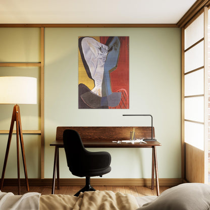 HARLEQUIN 1927 - Salvador Dali Brushed Aluminum Print - 70x100 cm / 28x40 inches | Salvador Dali Aluminum Print | Salvador Dali Prints
