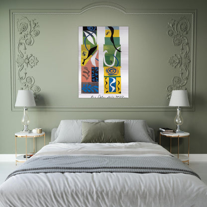 THE BEASTS OF THE SEA 1950 - Henri Matisse Brushed Aluminum Print - 70x100 cm / 28x40 inches | Henri Matisse Aluminum Print | Henri Matisse Prints