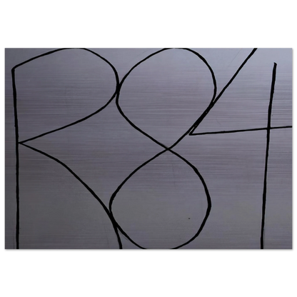 Spectrum I - Robert Ryman Brushed Aluminum Print - 70x100 cm / 28x40 inches | Robert Ryman Aluminum Print | Robert Ryman Prints