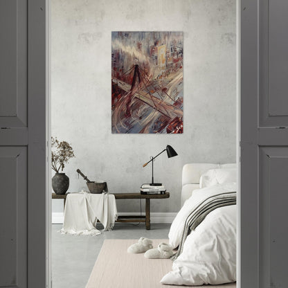 Untitled - 1967 - Konrad Zuse Brushed Aluminum Print - 70x100 cm / 28x40 inches | Konrad Zuse Aluminum Print | Konrad Zuse Prints