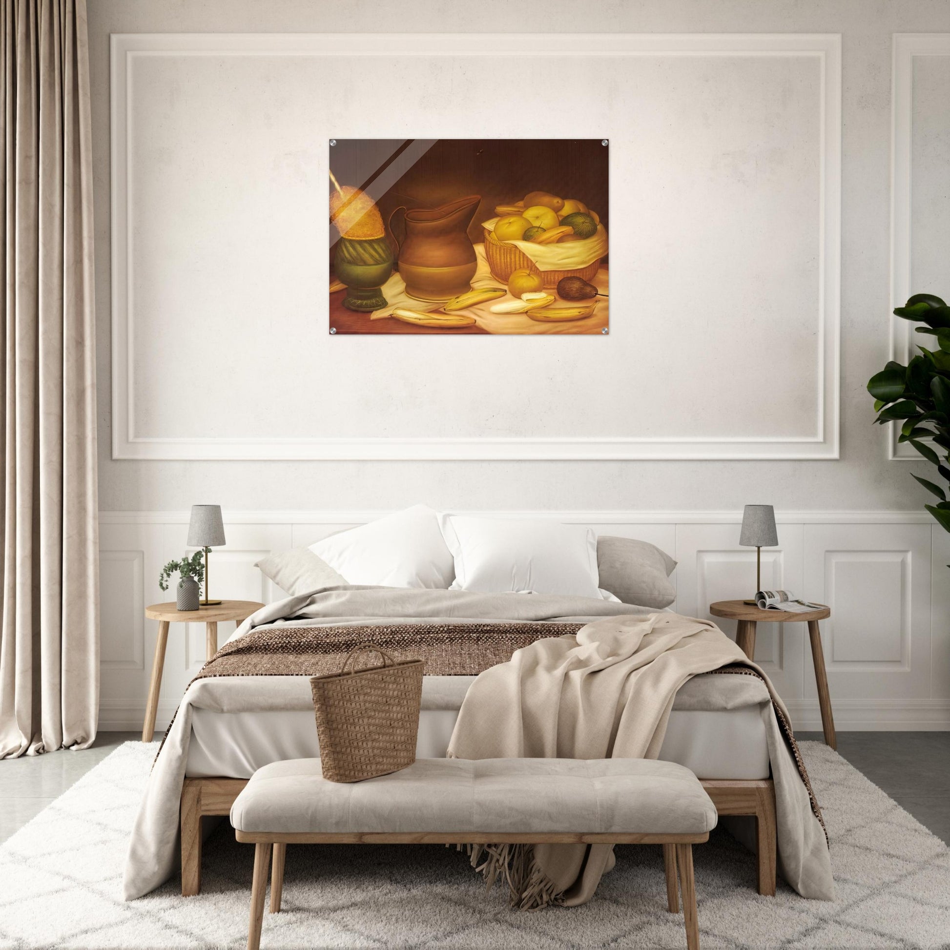 STILL LIFE 2 - Fernando Botero Acrylic Print - 70x100 cm / 28x40″ inches