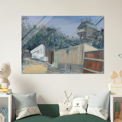 LE MOULIN DE LA GALETTE A MONTMARTRE 1915 - Maurice Utrillo Acrylic Print - 70x100 cm / 28x40″ inches