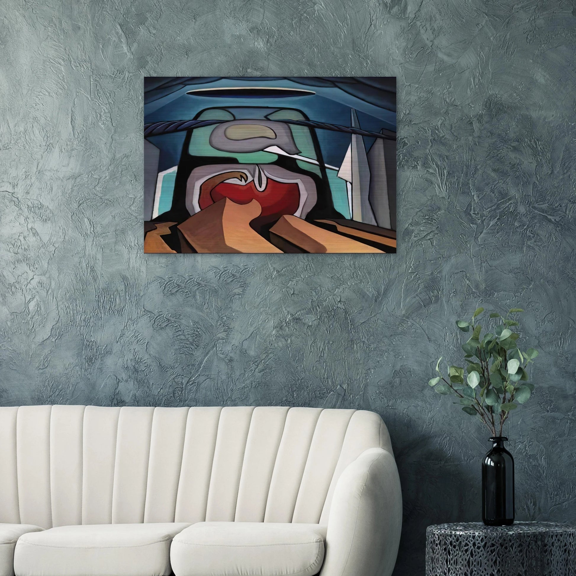 LSH 21 - 1942 - Lawren Harris Brushed Aluminum Print - 70x100 cm / 28x40 inches | Lawren Harris Aluminum Print | Lawren Harris Prints