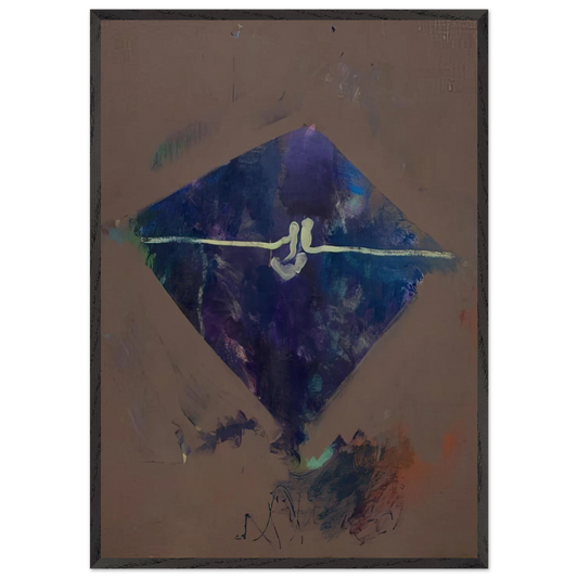 Untitled Sunset Series 33  - 1965 - John Altoon 70x100 cm / 28x40 inches Framed Art Print – Black Wooden Frame