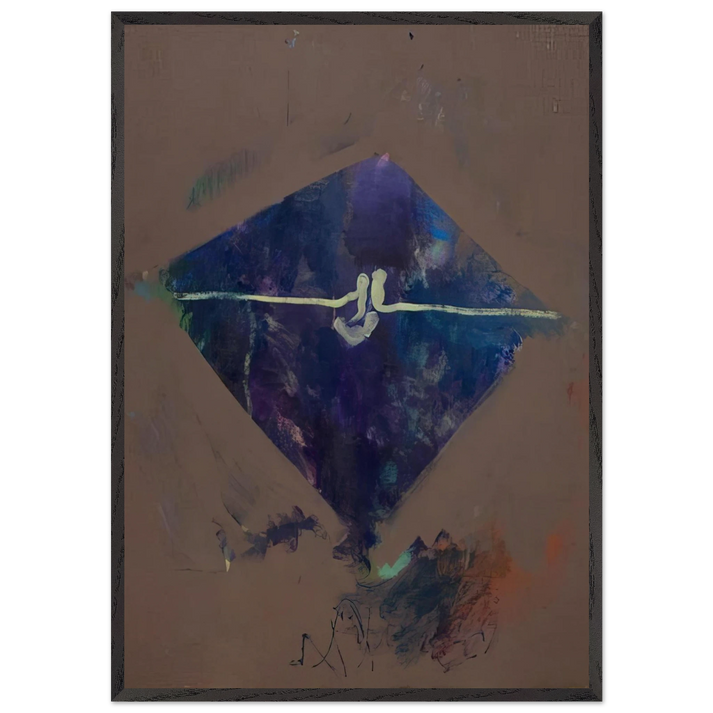 Untitled Sunset Series 33  - 1965 - John Altoon 70x100 cm / 28x40 inches Framed Art Print – Black Wooden Frame