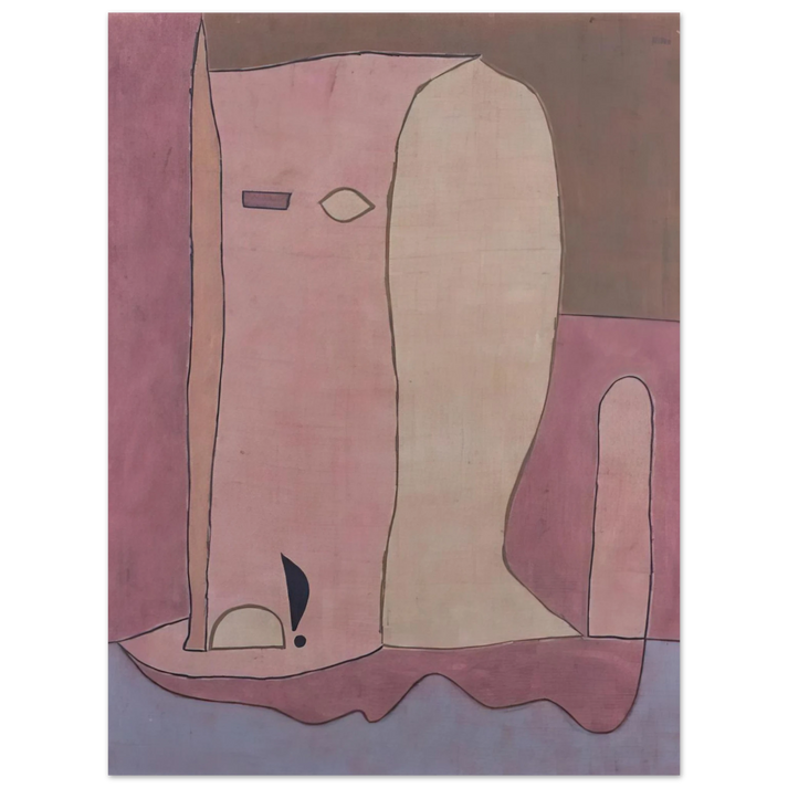 Paul Klee - GARDEN FIGURE 1940  75x100 cm / 30x40inches Fine Art Poster