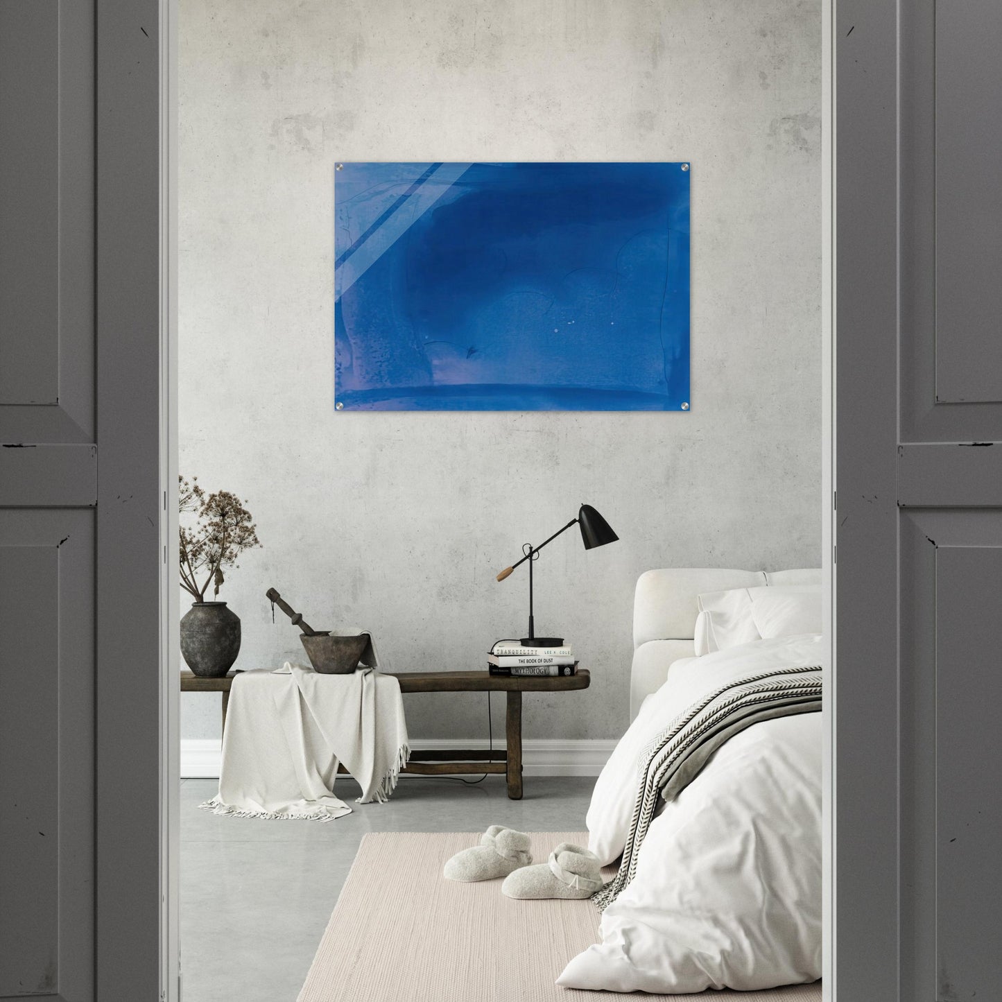Corot s Mark - 1987 - Helen Frankenthaler Acrylic Print - 70x100 cm / 28x40″ inches | Helen Frankenthaler Wall Art | Helen Frankenthaler Prints