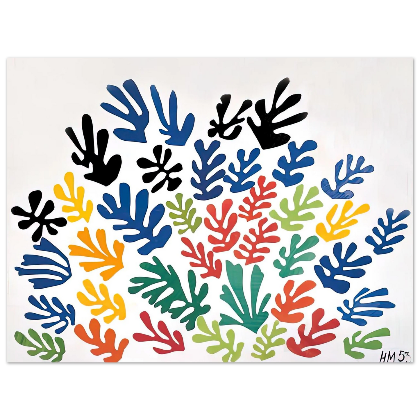 Henri Matisse - LA GERBE 1953  75x100 cm / 30x40inches Fine Art Poster
