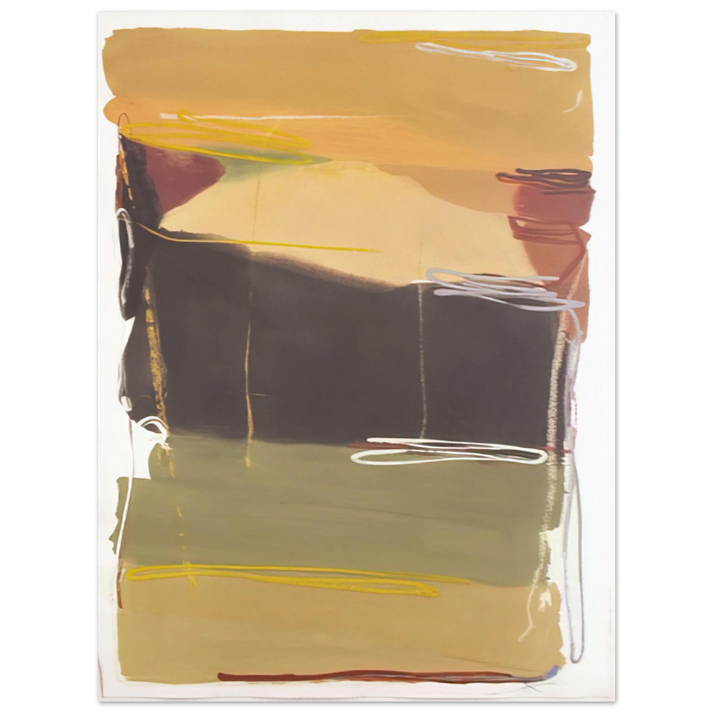 Larry Zox - Untitled - 1993  75x100 cm / 30x40inches Fine Art Poster