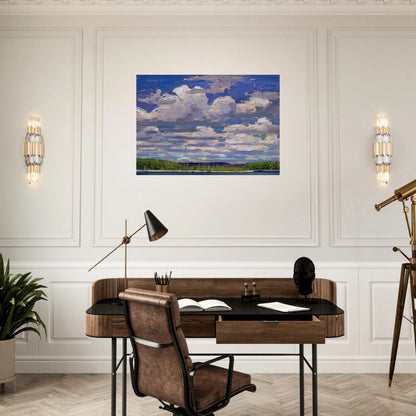SUMMER DAY 1915 - Tom Thomson Brushed Aluminum Print - 70x100 cm / 28x40 inches | Tom Thomson Aluminum Print | Tom Thomson Prints