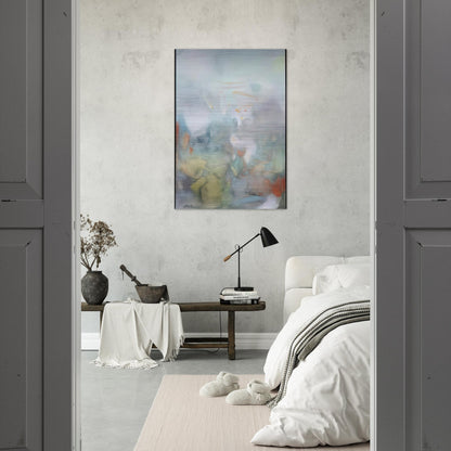 2 F VRIER 1986 - Chu teh Chun Brushed Aluminum Print - 70x100 cm / 28x40 inches | Chu teh Chun Aluminum Print | Chu teh Chun Prints