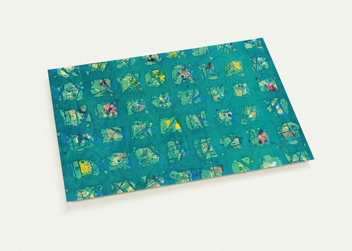 La Primavera Fredda  Cold Spring  By Sam Francis Pack of 10 Post Cards | Sam Francis Post Cards | A6 (10.5 x 14.8 cm) - 4.1 x 5.8 inches