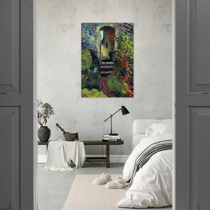 THE LITTLE GATE OF THE OLD MILL 1898 - Henri Matisse Brushed Aluminum Print - 70x100 cm / 28x40 inches | Henri Matisse Aluminum Print | Henri Matisse Prints