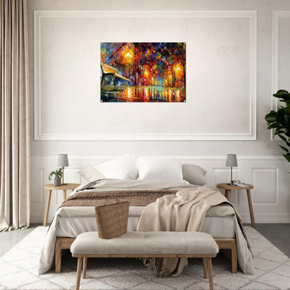 Leonid Afremov - Leonid Afremov Acrylic Print - 70x100 cm / 28x40″ inches