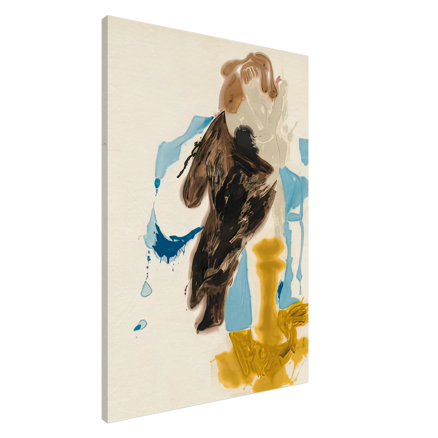 Helen Frankenthaler - After Rubens, 1961- Wall Art - 60x80 cm / 24x32 inches - Premium Wooden Framed Poster With Fine Art Paper-canvas - White frame