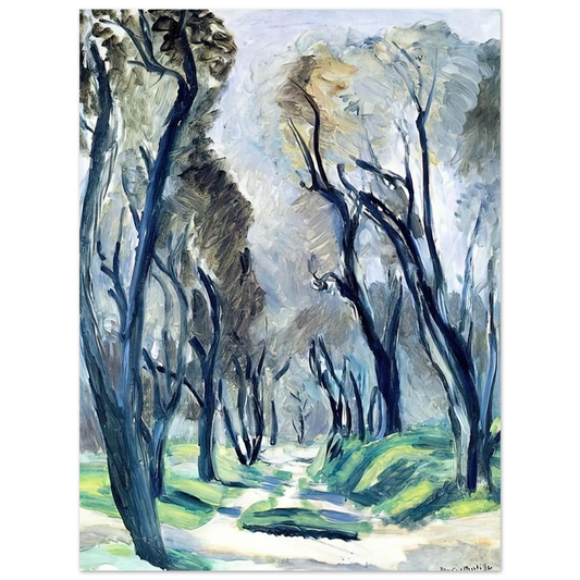 Henri Matisse - THE PATH OF OLIVE TREES 1920  75x100 cm / 30x40inches Fine Art Poster