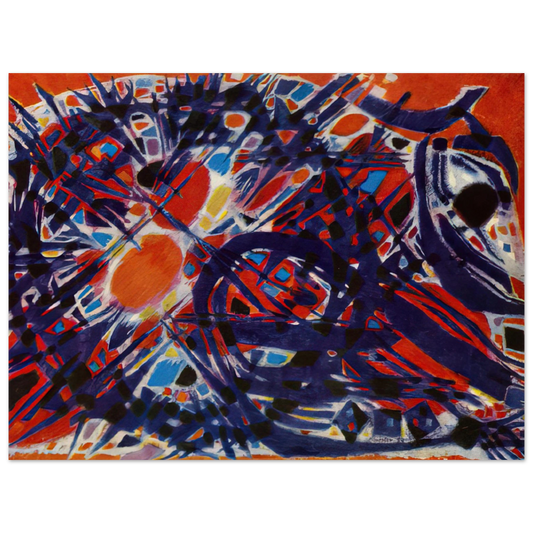 Alfred Manessier - Couronne d'Ã©pines - 1954  75x100 cm / 30x40inches Fine Art Poster