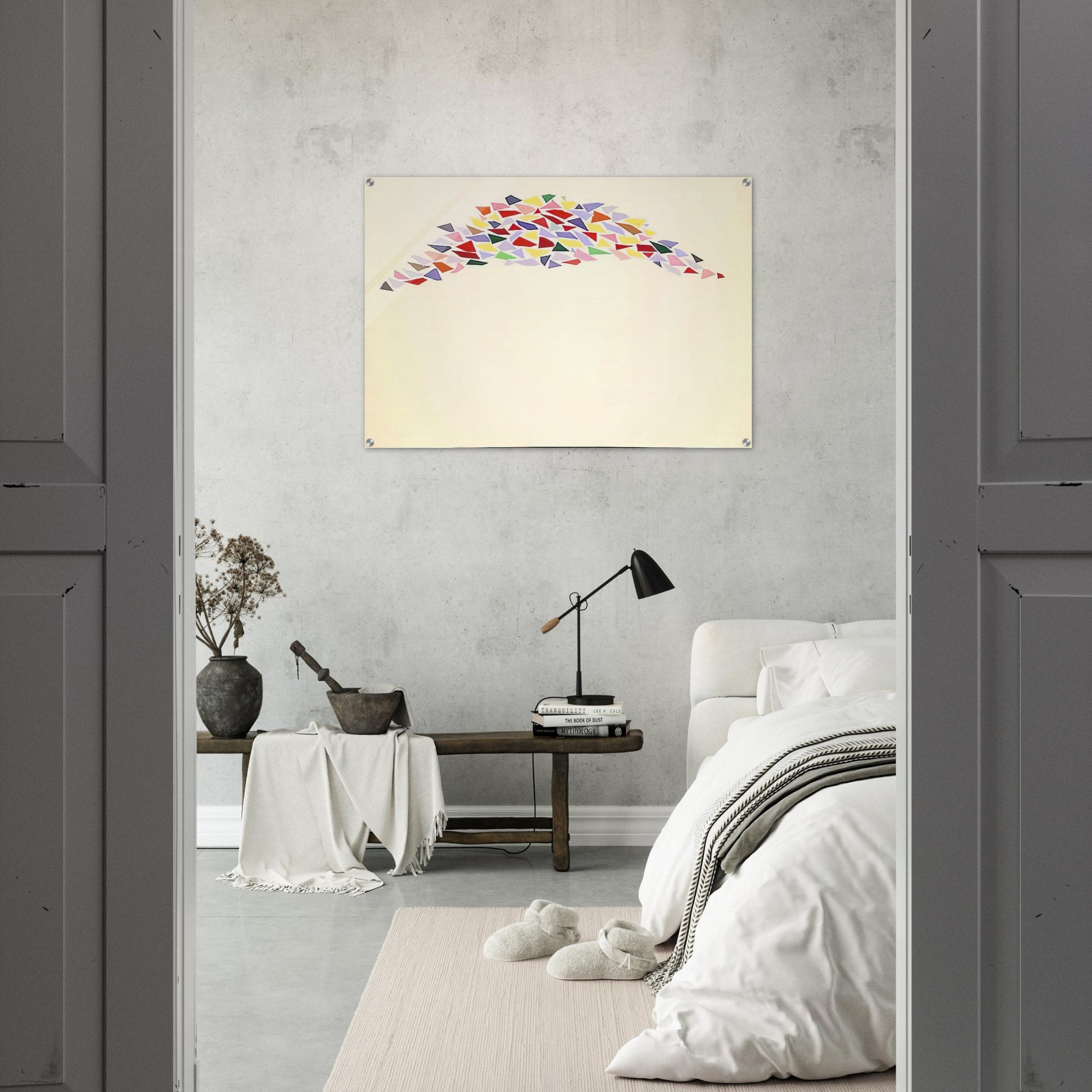 Texas Arch I - Post-Painterly Abstraction - Robert Goodnough Acrylic Print - 70x100 cm / 28x40″ inches