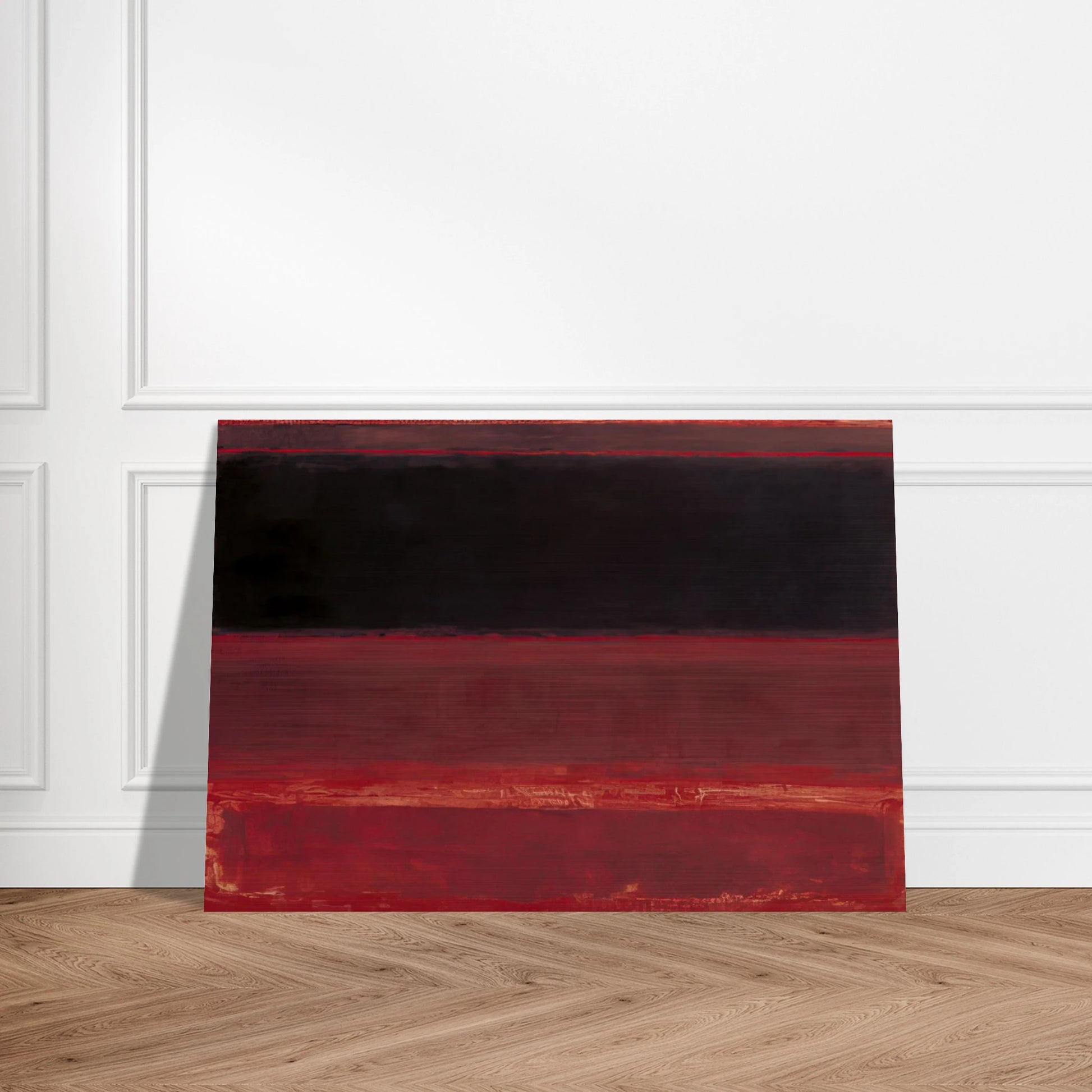 Four Darks in Red - 1958 - Mark Rothko Brushed Aluminum Print - 70x100 cm / 28x40 inches | Mark Rothko Aluminum Print | Mark Rothko Prints