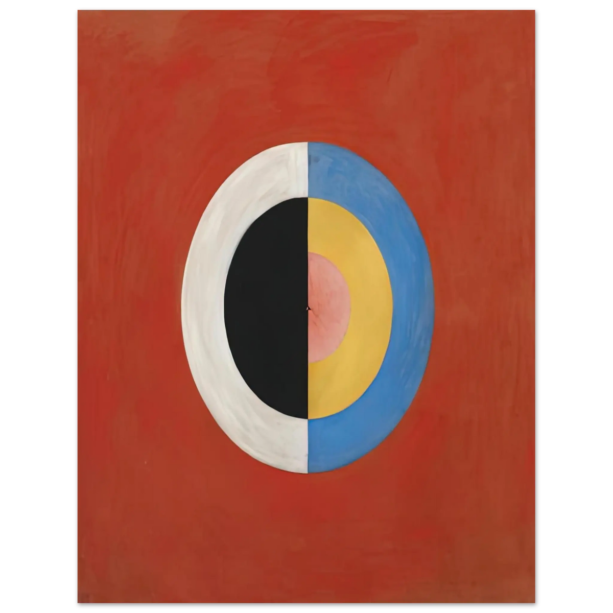 Hilma af Klint - THE SWAN NO 17 1915 0 Wall art - 75x100 cm / 30x40 Inches - Fine Art Poster - -