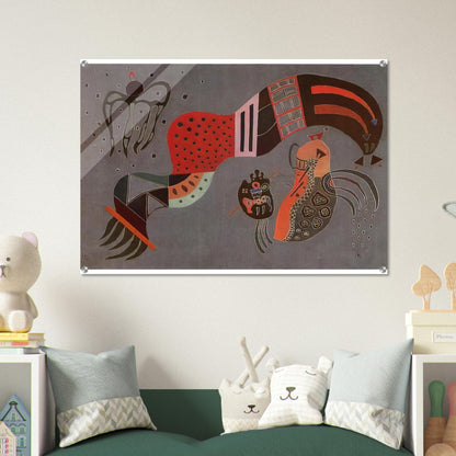 TEMPERED ELAN 1944 - Wassily Kandinsky Acrylic Print - 70x100 cm / 28x40″ inches