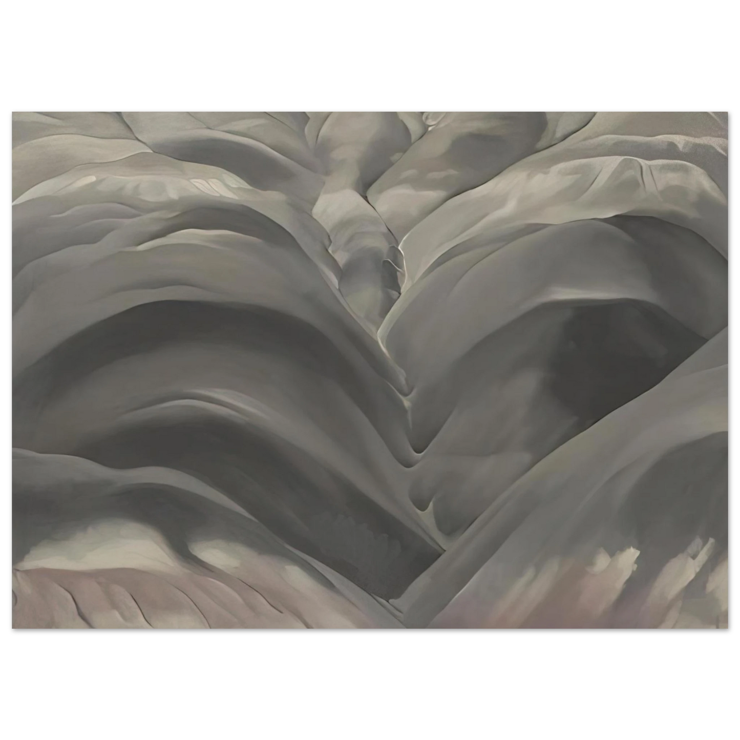 Georgia O'Keeffe - Black Place I Fine Art Poster