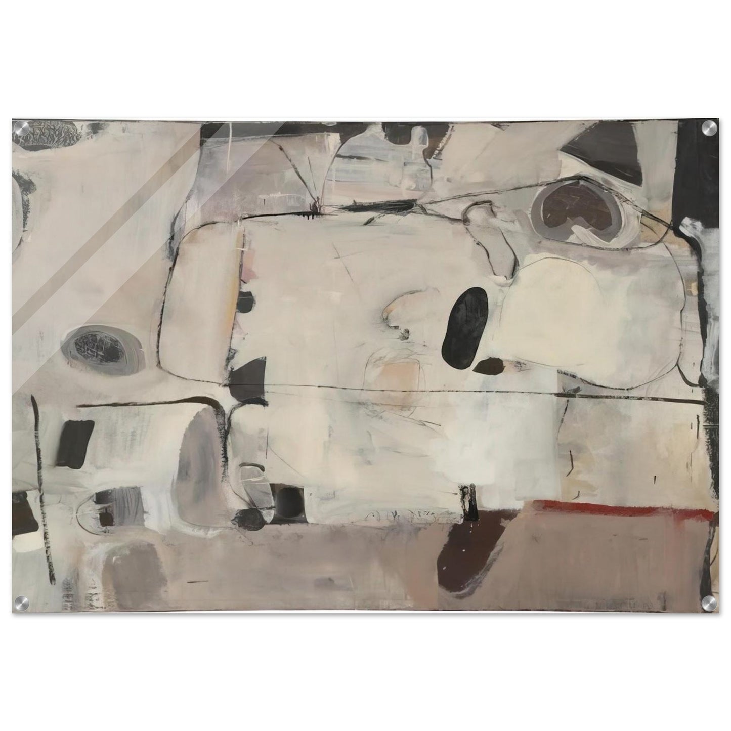 Untitled - Richard Diebenkorn Acrylic Print - 70x100 cm / 28x40″ inches