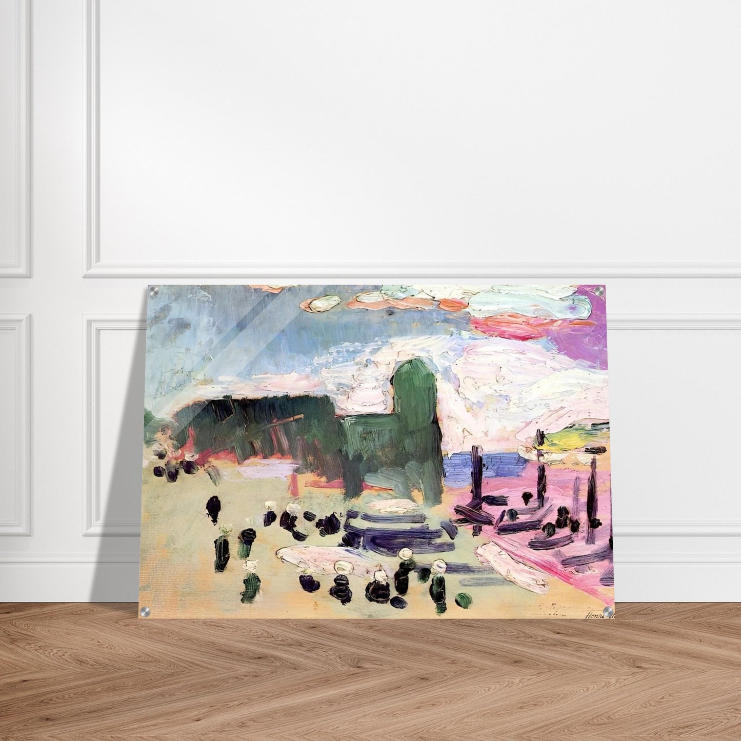COLLIOURE 1905 - Henri Matisse Acrylic Print - 70x100 cm / 28x40″ inches | Henri Matisse Wall Art | Henri Matisse Prints
